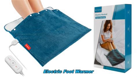 Electric Foot Heating Pad Oversized With 5 Temperature