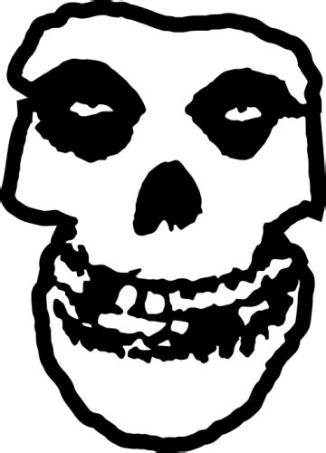 Sticker Misfits Crimson Ghost Skull 2 Refd19824 Mpa Déco