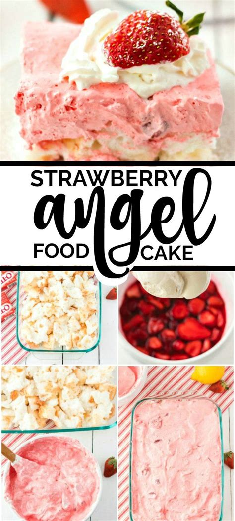 I have a delicious, simple and healthy dessert idea for you. This Strawberry Angel Food Cake is a hybrid between a ...