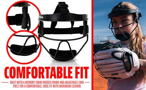 Franklin Sports Softball Face Mask For Fielders Girls Youth Face