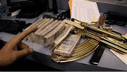 Money Stacks Guns Gun Drug Gifs Gansta
