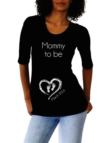 personalized maternity shirt mommy to be with