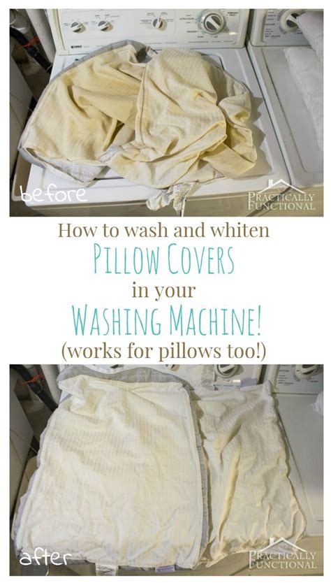 Also, consider keeping the mattress covered with a mattress cover for optimal results and protection. How To Wash Pillows In The Washing Machine! - Practically ...