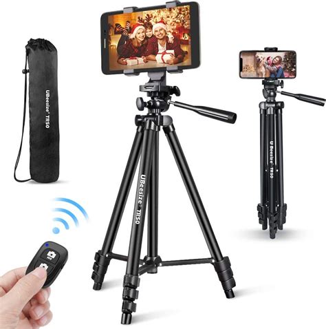 Ubeesize Phone Tripod 50 Extendable Lightweight Uk