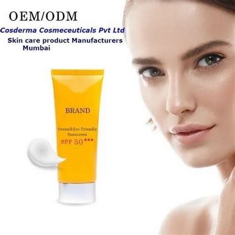 3rd party manufacturing sun protection cream for third party or private label at rs 50 piece