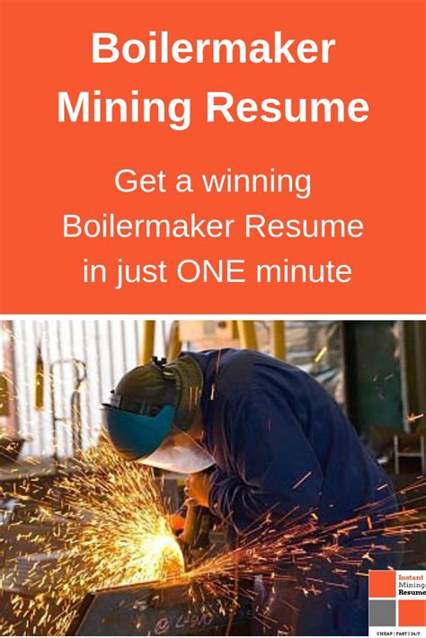 Construct, assemble, maintain, and repair stationary steam boilers and boiler house auxiliaries. Boilermaker Mining Resume/CV | Professional resume writers ...