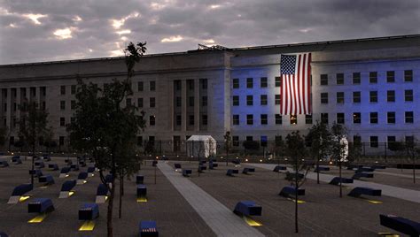 The Sept 11 2008 Dawn Breaks Over The New Pentagon Memorial To Be