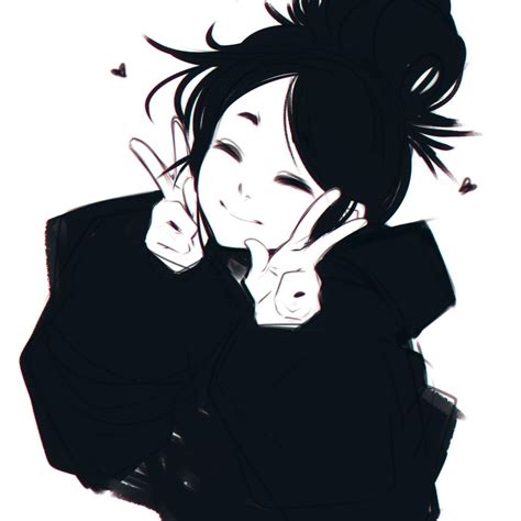 Anime Girl With Black Hair Artofit