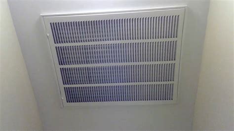 Filter Grille In Hallway Youtube