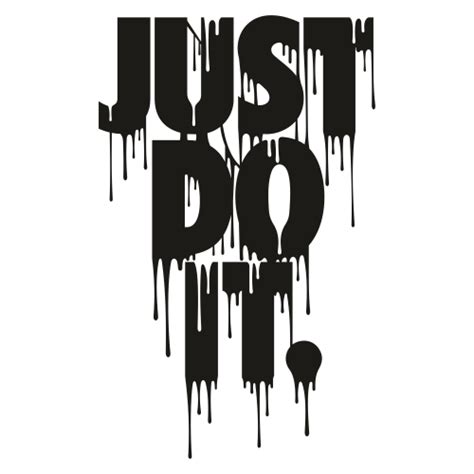 Just Do It Dripping Logo Svg Dripping Nike Logo Svg Cut File Download