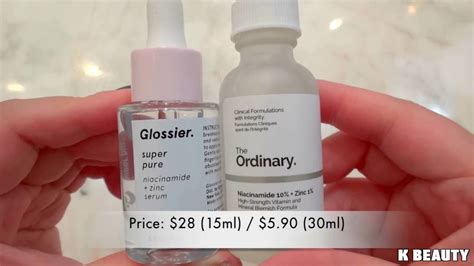 1.0.1 which ordinary niacinamide to buy? Comparing Glossier & The Ordinary - Niacinamide + Zinc ...
