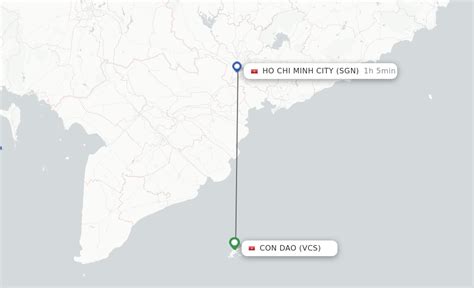 Direct Non Stop Flights From Con Dao To Ho Chi Minh City Schedules