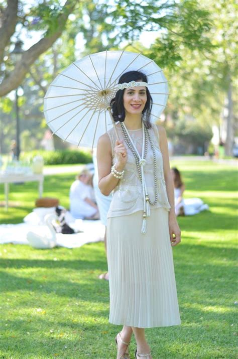 The garden glory doesn't have to wait for the wedding day. what to wear to a summer whites party ... great gatsby ...