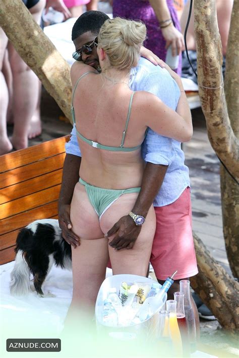 Lindsey Vonn And P K Subban Can T Keep Their Hands Off Each Other At A Pool Party In Miami 05