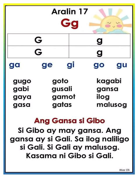 Unang Hakbang Sa Pagbasa Gamit Ang Marungko Pdf Artofit