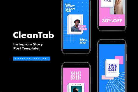 Save pictures and videos from instagram in 1 click. Free Download 6 CleanTab Instagram Story Post Template ...