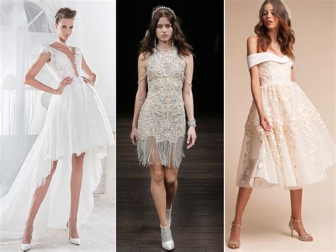 Abiti da sposa semplici corti. Abiti da sposa: le tendenze per il 2018 - Grazia.it