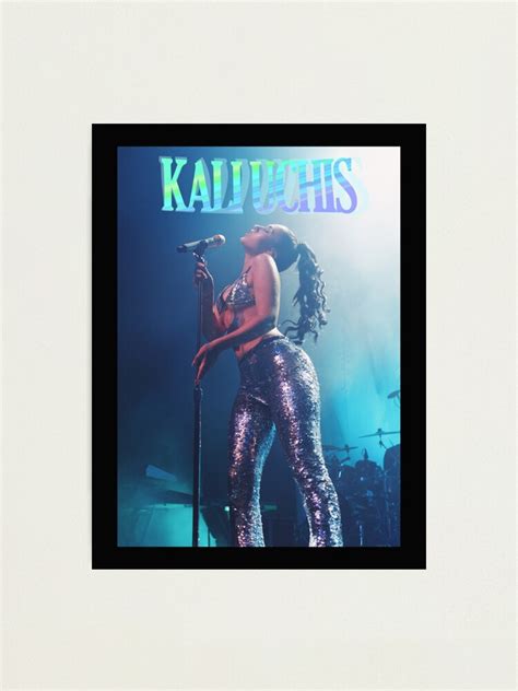 Kali Uchis Poster Performance Isolation Album Cover Photographic