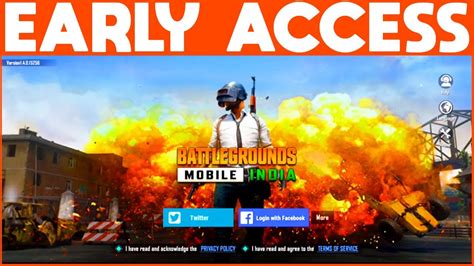 Battleground Mobile India Is Here Early Access Youtube