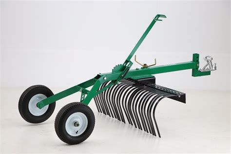 Atv Rake 6ft Hayes Products Tractor Attachments And Implements