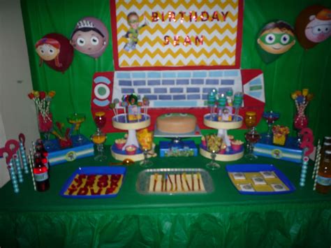 Super Why Dessert Table Super Why Birthday Party Pinterest