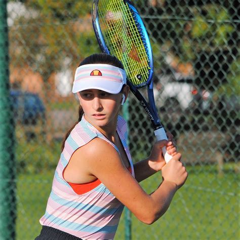 read about up and coming tennis star amelie brooks who shares her love of the sport — we are