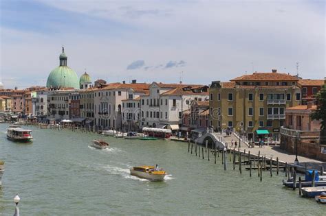 Venice Italy July 11 2014 View Of The Church Of San Simeon