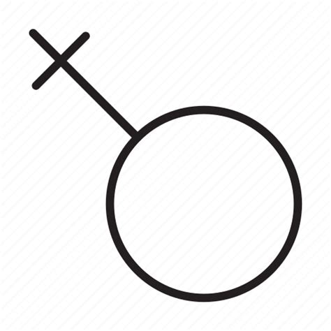 Female Gender Sex Sign Symbol Icon