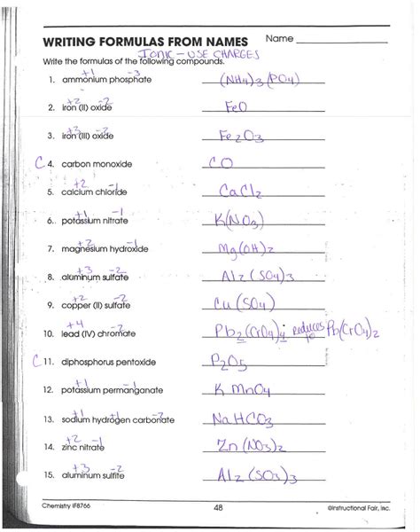 The Electrochemical Cell Worksheet Chemistry If8766 Answers