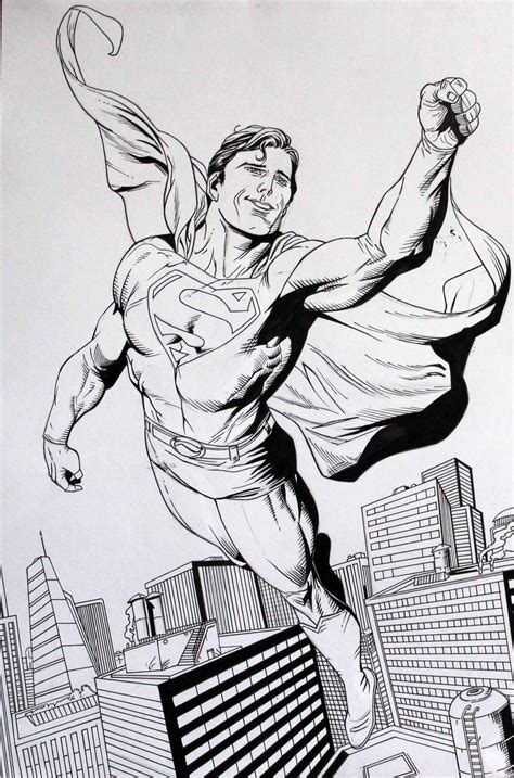 Superman Gary Frank Inks By Donchild On Deviantart