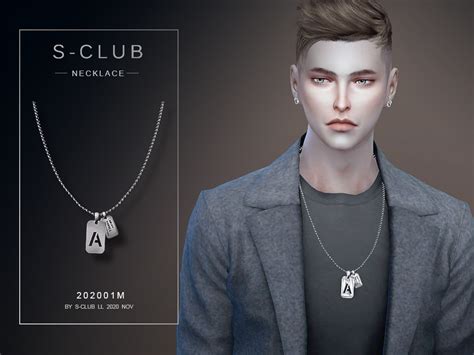 S Club Ts4 Ll Necklace 202001m The Sims 4 Catalog
