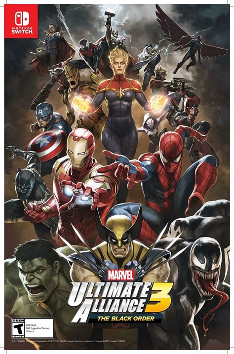 Artstation Marvel Ultimate Alliance 3 The Black Order Gamestop