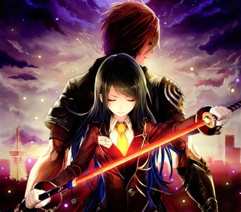 Anime Boy And Girl Fighting
