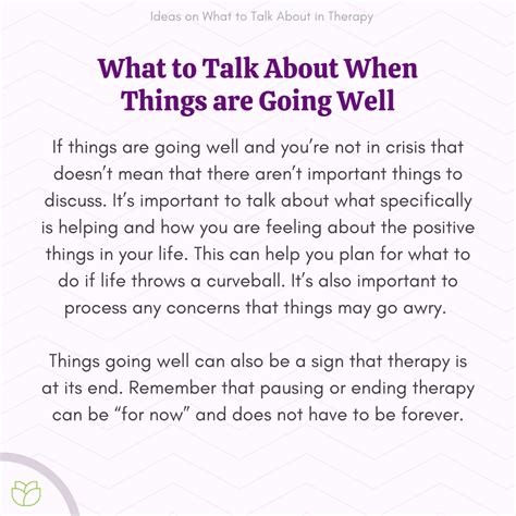20 Things To Talk About In Therapy