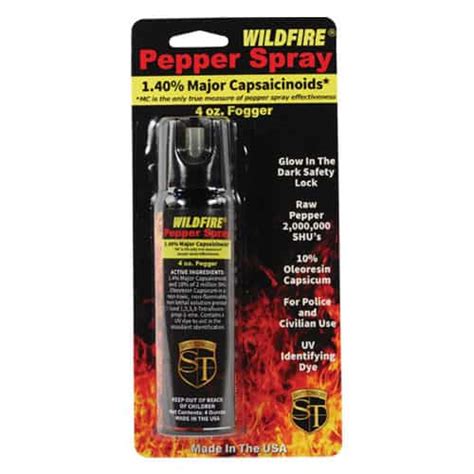 Wildfire 14 Mc Pepper Spray Fogger Bodyguard X