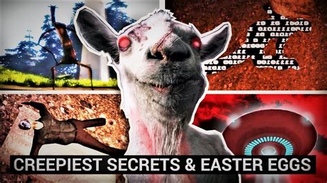 Goat Simulators Creepiest Secrets And Easter Eggs Youtube