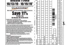 Menard rebate forms