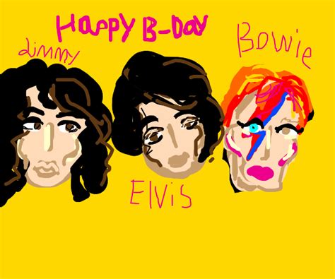 January 8th Celebrity Birthdays Drawception