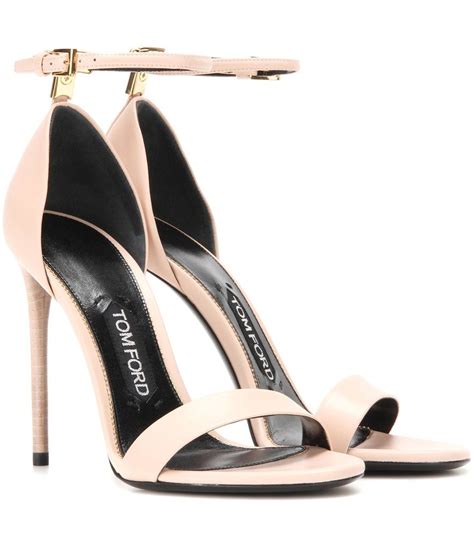 Tom Ford Embellished Leather Sandals Tom Ford Takes Smooth Leather