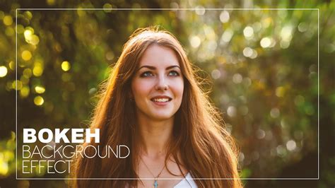 How to Add Bokeh Blur Background to Photos in Photoshop ... This application is easy to use.