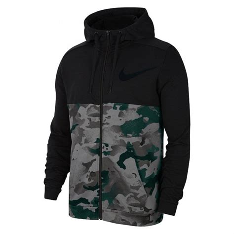 Nike Dri Fit Mens Full Zip Camo Hoodie Men From Excell Sports Uk