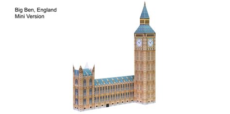 ️ Plantilla Para Imprimir Big Ben De Londres Gratis Papelest