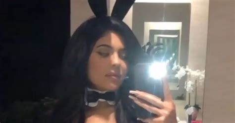 Kylie Jenner Sizzles In Raunchy Playboy Bunny Outfit After Posing Naked