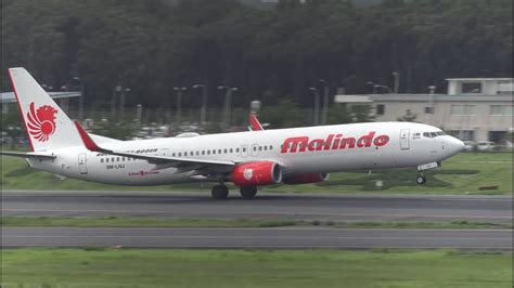Boeing today marked the first delivery of the new 737 max. Malindo Air Boeing 737-900ER 9M-LNJ Takeoff from NRT 34L ...