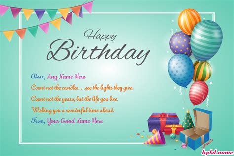 Best Happy Birthday Card With Name Edit Wishes Photos Sexiz Pix
