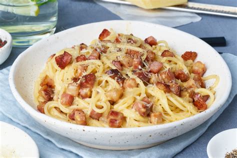 Spaghetti Carbonara Opskrift En L Kker Og Cremet Pasta
