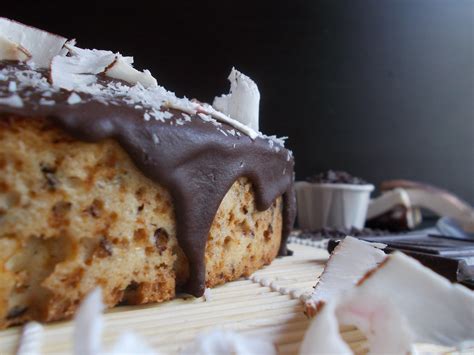 Gâteau à la noix de coco et chocolat