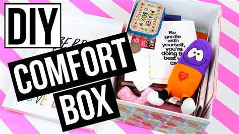Diy Comfort Box Your Own Box Of Joy Youtube