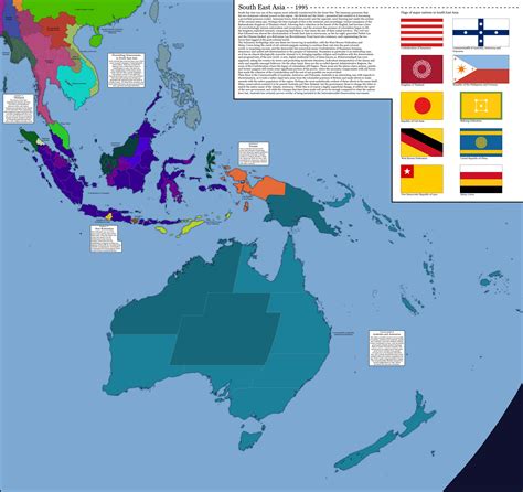 Tgl South East Asia In 1995 Rimaginarymaps