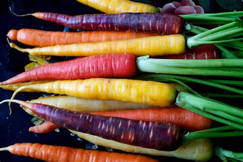 Party Carrots Mixed Greens Blog